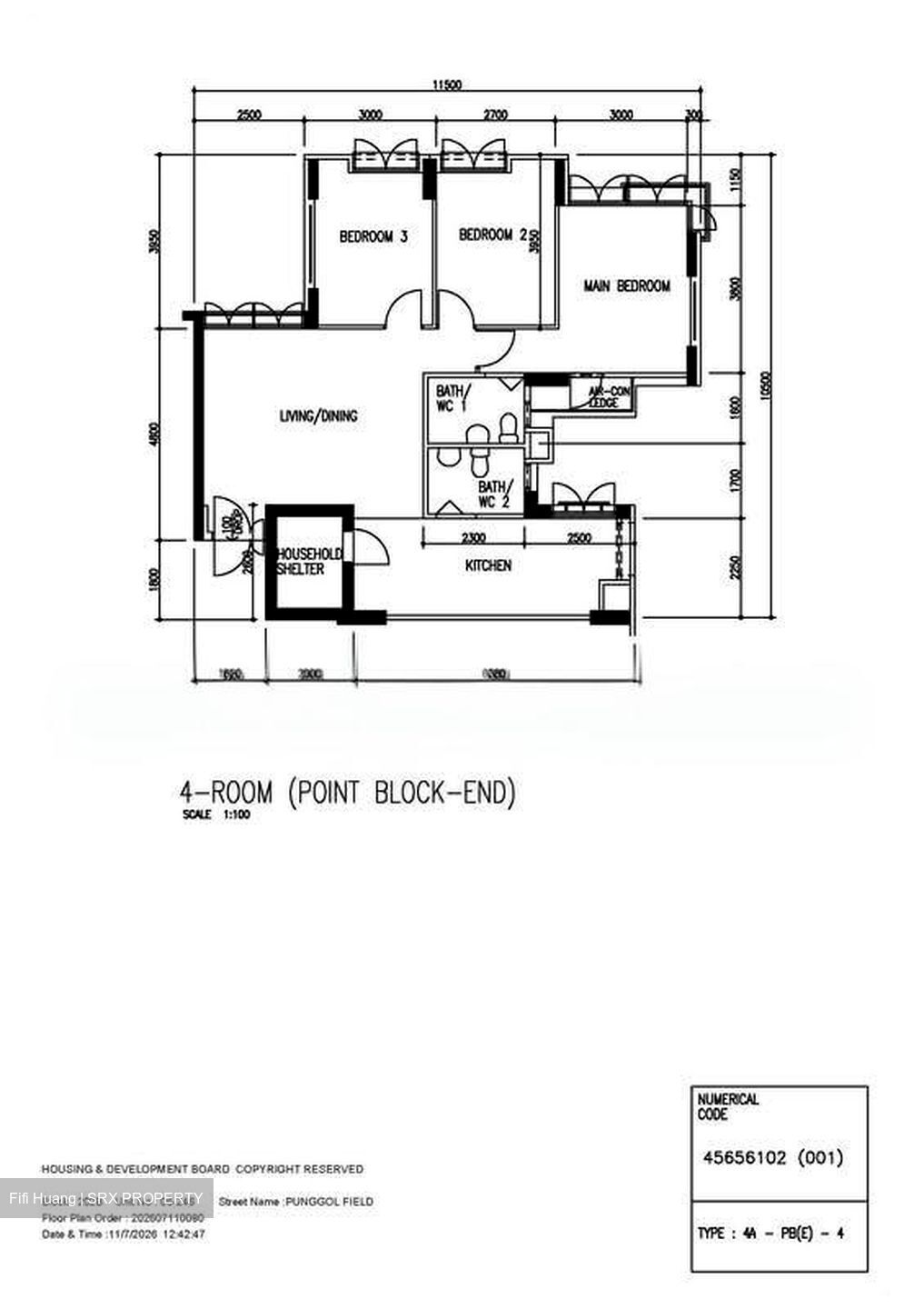 Blk 202B Punggol Field (Punggol), HDB 4 Rooms #582930721